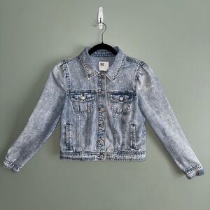 RSQ Light Wash Denim Jean Jacket